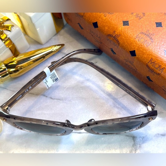 MCM Turtled Monogram Cateye Sunglasses NWT - 😎 Modern Creation München 🕶️ - Picture 7 of 12